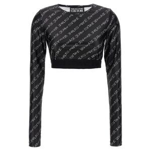 Versace Jeans Couture Women Logo Print Top